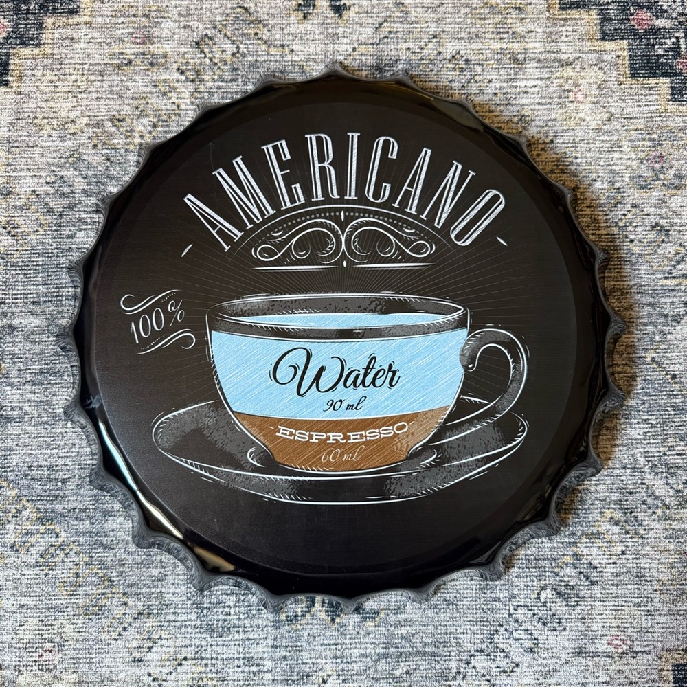 Americano Espresso Wall Decor